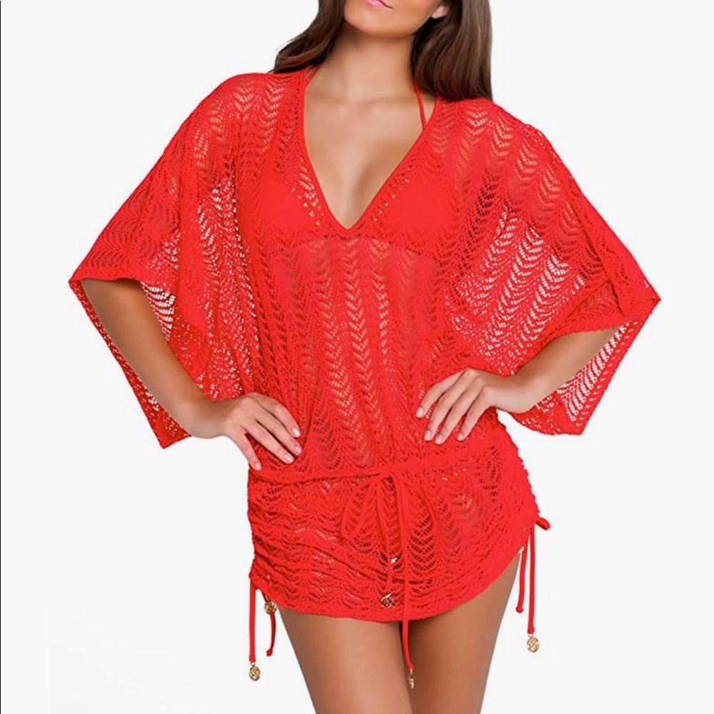 Luli Fama Cabana Beach Dress
